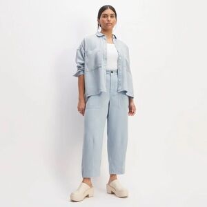 Everlane - The Utility Pant in Buttersoft - Chambray Blue